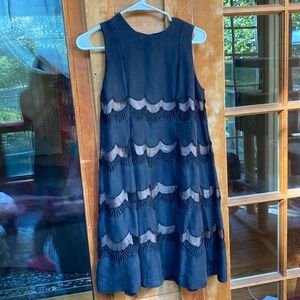 Tracy Reese black silk dress . Size 2